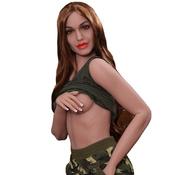 160cm big Breasts Big Butt Silicone Sex Dolls Full TPE Metal Skeleton Sex Doll For Men Real Vaginal Oral Anal Love doll from automatic woman
